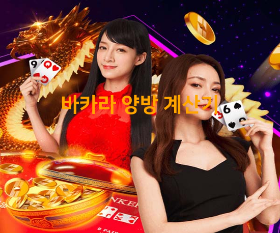 바카라 양방 계산기